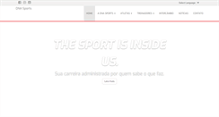 Desktop Screenshot of dnasports.com.br